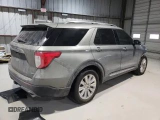 2020 Ford Explorer Limited with VIN 1FM5K7FWXLGC30852, listed as a Copart auction lot 46270785 with 39,341 mi miles and Salvage Title. Bid and sale history available at DreamBid. Image 3.