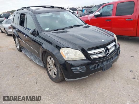 2008 Mercedes-Benz GL-Class 3.0L CDI with VIN 4JGBF22E58A380692, listed as a IAAI auction lot 41428738 with 1 mi miles. Bid and sale history available at carsss.com. Image 1.