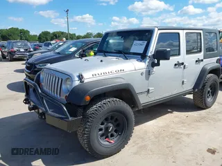 2008 Jeep Wrangler Unlimited Rubicon with VIN 1J4GA69178L550598, listed as a IAAI auction lot 42232887 with 99,637 mi miles and . Bid and sale history available at carsss.com. Image 17.