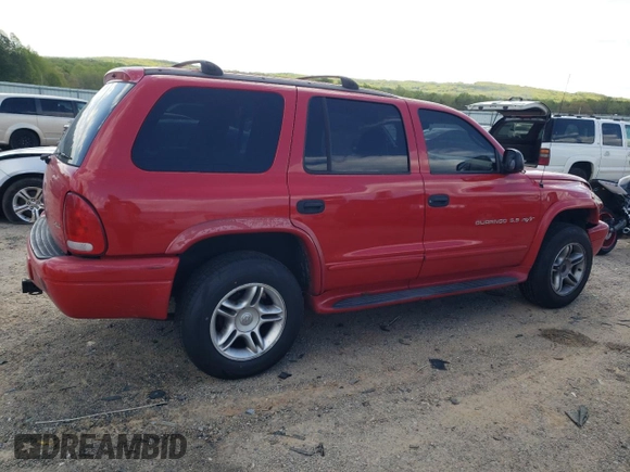 2001 Dodge Durango with VIN 1B4HS28Z71F635773, listed as a Copart auction lot 53353665 with 176,290 mi miles and Salvage Title. Bid and sale history available at carsss.com. Image 3.
