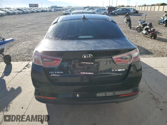 2016 Kia Optima Hybrid EX with VIN KNAGN4AD5G5093116, listed as a Copart auction lot 79838274 with 96,141 mi miles and Salvage Title. Bid and sale history available at carsss.com. Image 6.