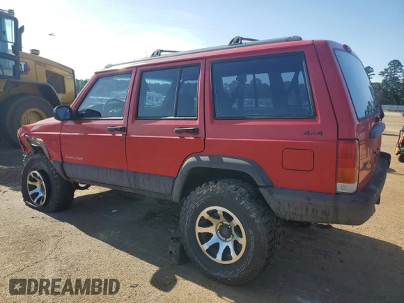 1998 Jeep Cherokee Sport with VIN 1J4FJ68S3WL167809, listed as a Copart auction lot 53829645 with Not provided miles and Salvage title. Bid and sale history available at DreamBid. Image 2.