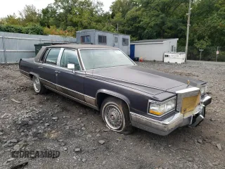 1991 Cadillac Brougham z VIN 1G6DW54EXMR701457, wystawiony jako Copart lot #70194104 z przebiegiem Nie podano mil oraz Nie do naprawy. Historia ofert i sprzedaży dostępna na DreamBid. Obrazek 4.