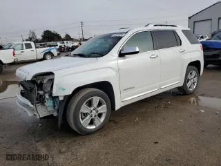 2013 GMC Terrain Denali with VIN 2GKFLZEK6D6281030, listed as a Copart auction lot 84591894 with 164,483 mi miles and Salvage Title. Bid and sale history available at carsss.com. Image 1.