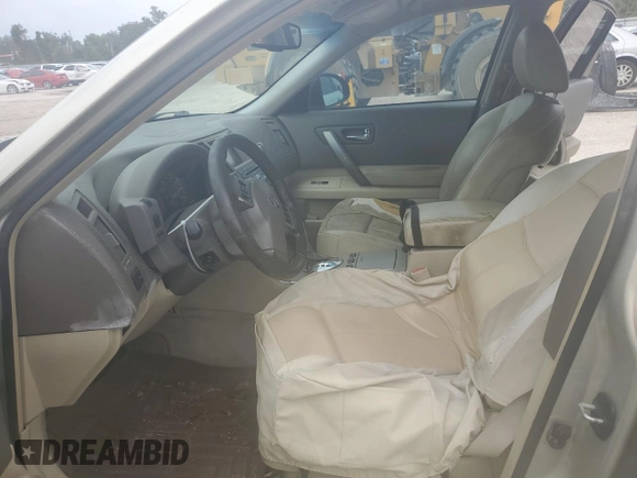 2008 Infiniti FX35 with VIN JNRAS08U98X103412, listed as a Copart auction lot 78632914 with 246,838 mi miles and Salvage Title. Bid and sale history available at carsss.com. Image 7.