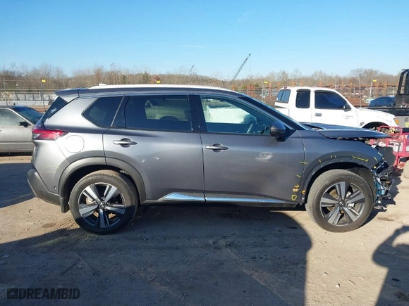2023 Nissan Rogue SL with VIN 5N1BT3CAXPC691144, listed as a IAAI auction lot 41115440 with 17409 miles. Bid and sale history available at carsss.com. Image 13.