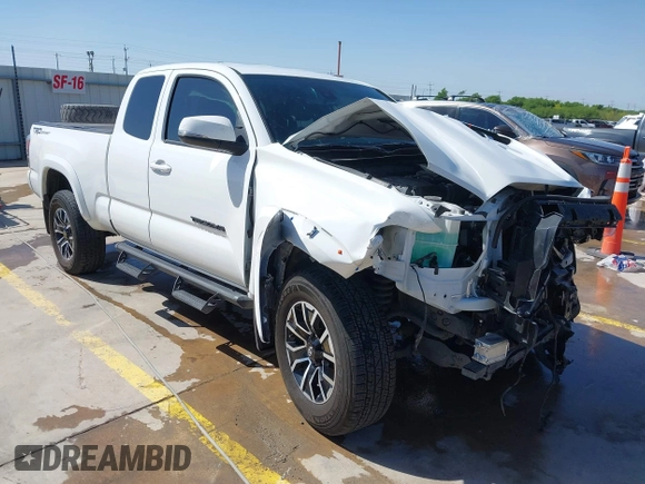 2023 Toyota Tacoma SR z VIN 3TYRZ5CN5PT034397, wystawiony jako IAAI lot #42055222 z przebiegiem 39 144 mil mil oraz . Historia ofert i sprzedaży dostępna na DreamBid. Obrazek 1.