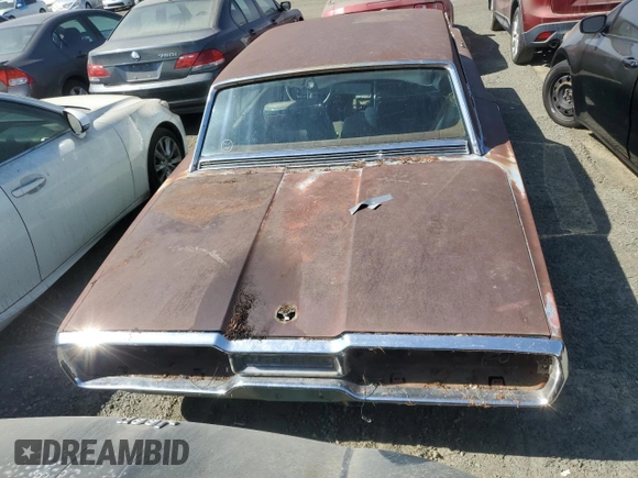 1964 Ford Thunderbird with VIN 4Y83Z105313, listed as a Copart auction lot 70066444 with 22,549 mi miles and Clean Title. Bid and sale history available at DreamBid. Image 6.