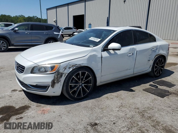 2016 Volvo S60 T5 Drive-E Premier z VIN YV126MFK4G2407948, wystawiony jako Copart lot #53395205 z przebiegiem 89 466 mil mil oraz Szkoda całkowita • Salvage title. Historia ofert i sprzedaży dostępna na DreamBid. Obrazek 1.