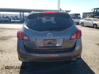 2009 Nissan Murano SL with VIN JN8AZ18U59W101461, listed as a Copart auction lot 71742834 with 184,088 mi miles and Salvage Title. Bid and sale history available at carsss.com. Image 6.