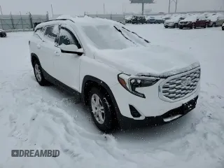 2019 GMC Terrain SLE with VIN 3GKALTEV2KL133063, listed as a Copart auction lot 45208415 with 132,504 mi miles and Salvage Title. Bid and sale history available at DreamBid. Image 12.