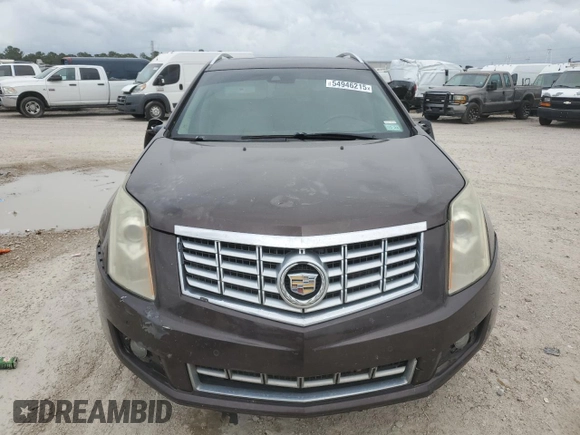 2015 Cadillac SRX Performance Collection with VIN 3GYFNCE38FS571733, listed as a Copart auction lot 54946215 with 147,343 mi miles and Salvage title. Bid and sale history available at DreamBid. Image 5.