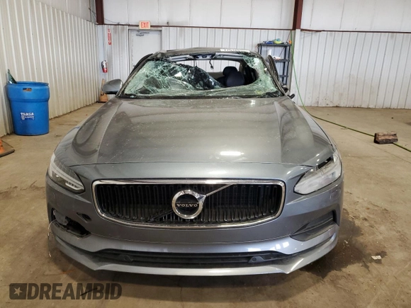 2017 Volvo S90 Momentum with VIN YV1102AK5H1012905, listed as a Copart auction lot 72612694 with Not Provided miles and Salvage Title. Bid and sale history available at carsss.com. Image 5.