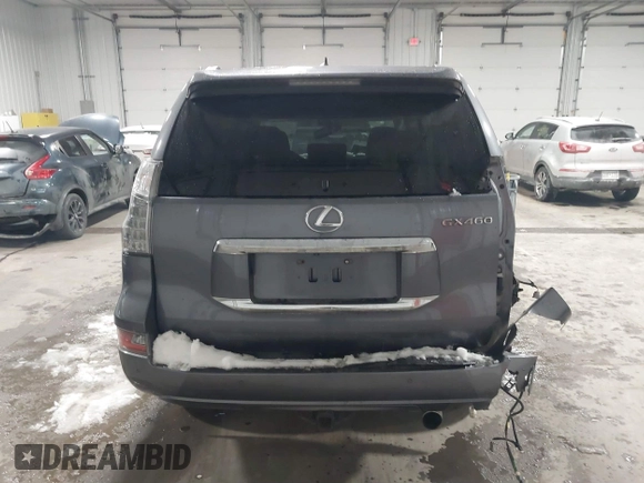 2015 Lexus GX 460 with VIN JTJBM7FX9F5118485, listed as a IAAI auction lot 41599585 with 106,355 mi miles and . Bid and sale history available at carsss.com. Image 16.