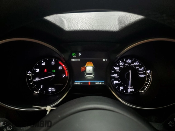 2018 Alfa Romeo Stelvio z VIN ZASFAKAN0J7C04021, wystawiony jako Copart lot #53308355 z przebiegiem 58 192 mil mil oraz Szkoda całkowita • Salvage title. Historia ofert i sprzedaży dostępna na DreamBid. Obrazek 9.