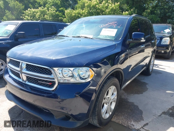 2013 Dodge Durango Crew z VIN 1C4RDHDG3DC679610, wystawiony jako IAAI lot #42398018 z przebiegiem 206 253 mil mil oraz . Historia ofert i sprzedaży dostępna na DreamBid. Obrazek 2.