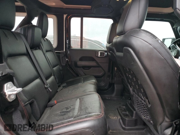 2019 Jeep Wrangler Unlimited Rubicon with VIN 1C4HJXFN6KW665805, listed as a Copart auction lot 45424005 with 141,007 mi miles and Salvage title. Bid and sale history available at DreamBid. Image 11.