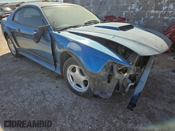 2004 Ford Mustang Standard with VIN 1FAFP406X4F239310, listed as a Copart auction lot 49748795 with 1,267,289 mi miles and Clean Title. Bid and sale history available at carsss.com. Image 1.
