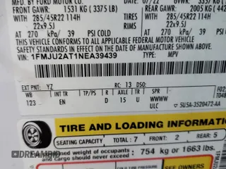 2022 Ford Expedition Limited with VIN 1FMJU2AT1NEA39439, listed as a Copart auction lot 86941944 with Not provided miles and Salvage title. Bid and sale history available at DreamBid. Image 13.