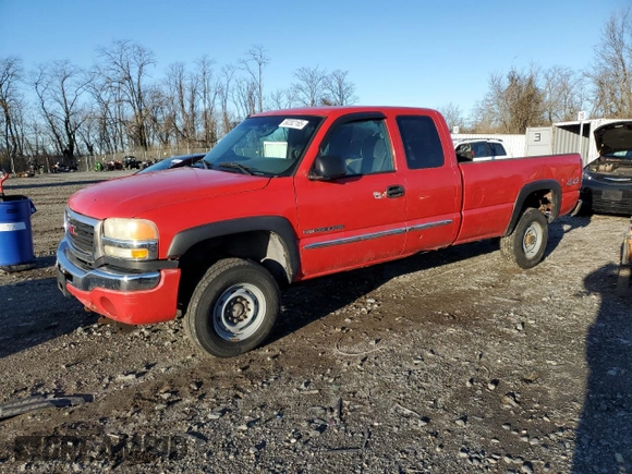 2003 GMC Sierra 2500HD SLE z VIN 1GTHK29U63E338962, wystawiony jako Copart lot #50282165 z przebiegiem 171 252 mil mil oraz Czysty tytuł • Clean title. Historia ofert i sprzedaży dostępna na DreamBid. Obrazek 1.