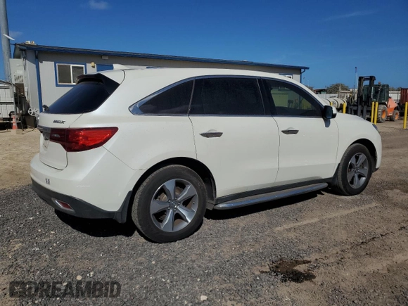2016 Acura MDX с VIN 5FRYD3H26GB012842, выставлен на аукционе Copart как лот 61694715 с пробегом 148 317 миль миль и Списание • Salvage title. История ставок и продаж доступна на DreamBid. Изображение 3.