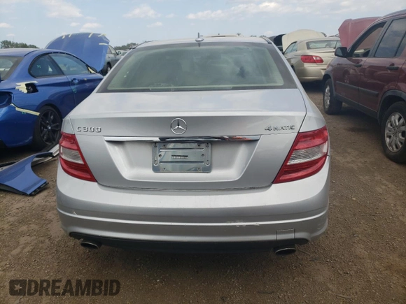 2011 Mercedes-Benz C 300 Sport with VIN WDDGF8BB2BR141277, listed as a Copart auction lot 67914464 with 142,836 mi miles and Salvage title. Bid and sale history available at DreamBid. Image 6.