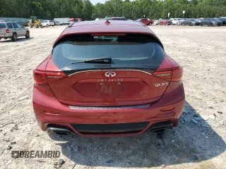 2017 Infiniti QX30 Sport with VIN SJKCH5CP8HA023671, listed as a Copart auction lot 58392695 with 113,602 mi miles and Salvage title. Bid and sale history available at DreamBid. Image 6.