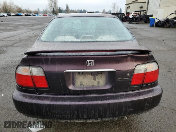 1997 Honda Accord Special Edition with VIN 1HGCD560XVA164252, listed as a Copart auction lot 85603154 with 362,795 mi miles and Salvage Title. Bid and sale history available at carsss.com. Image 6.