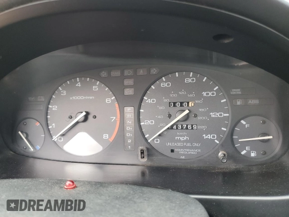 1996 Honda Accord EX with VIN 1HGCD5658TA082741, listed as a Copart auction lot 44439315 with 143,769 mi miles and Clean Title. Bid and sale history available at DreamBid. Image 9.