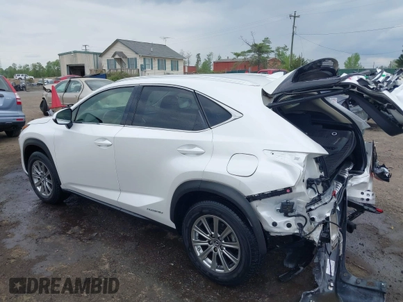 2021 Lexus NX 300h with VIN JTJDJRDZ2M5011762, listed as a IAAI auction lot 42104241 with 18,902 mi miles and . Bid and sale history available at DreamBid. Image 3.