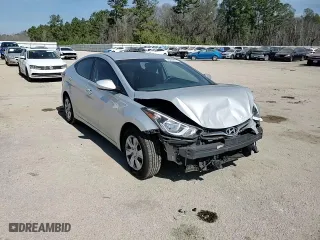 2016 Hyundai Elantra SE with VIN 5NPDH4AE6GH715101, listed as a Copart auction lot 46816715 with 133,348 mi miles and Salvage Title. Bid and sale history available at carsss.com. Image 11.