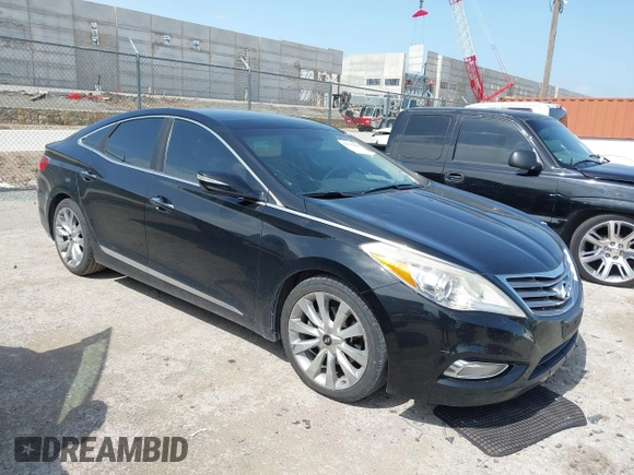 2012 Hyundai Azera with VIN KMHFH4JGXCA146499, listed as a IAAI auction lot 42519685 with 132,262 mi miles and . Bid and sale history available at DreamBid. Image 1.