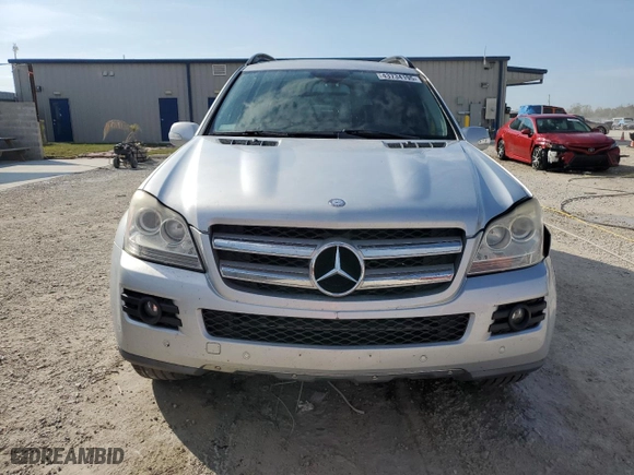 2008 Mercedes-Benz GL-Class 4.6L with VIN 4JGBF71E38A359726, listed as a Copart auction lot 43734195 with 195,334 mi miles and Salvage Title. Bid and sale history available at carsss.com. Image 5.