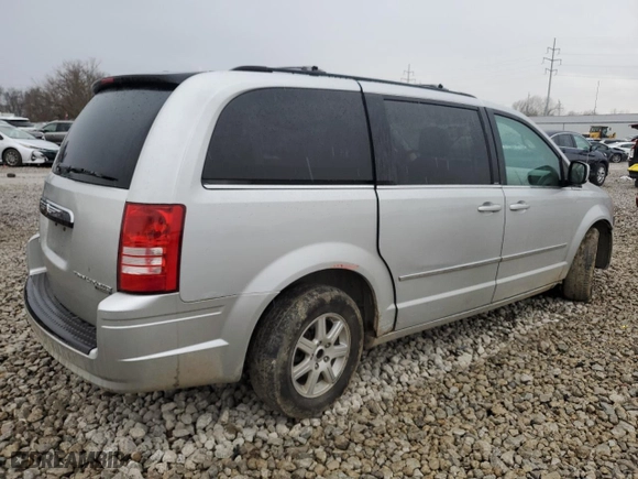 2010 Chrysler Town & Country Touring with VIN 2A4RR5D13AR458243, listed as a Copart auction lot 50969595 with 227,223 mi miles and Salvage Title. Bid and sale history available at carsss.com. Image 3.