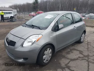2008 Toyota Yaris with VIN JTDJT923385207634, listed as a IAAI auction lot 41740850 with 206,732 mi miles. Bid and sale history available at carsss.com. Image 2.