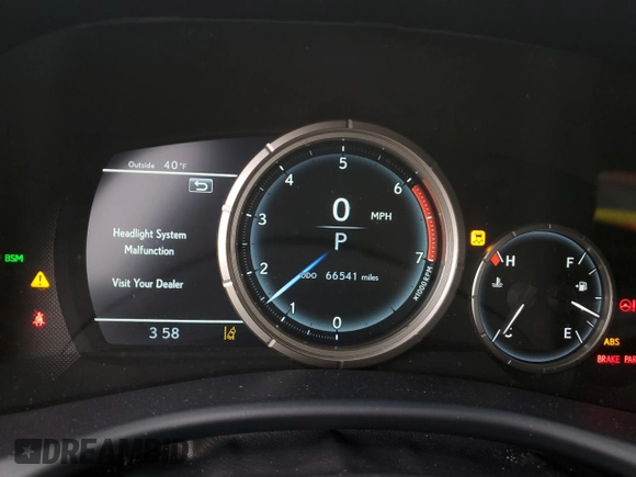 2017 Lexus GS with VIN JTHBA1BL8HA003798, listed as a Copart auction lot 43376205 with 66,541 mi miles and Salvage Title. Bid and sale history available at carsss.com. Image 9.
