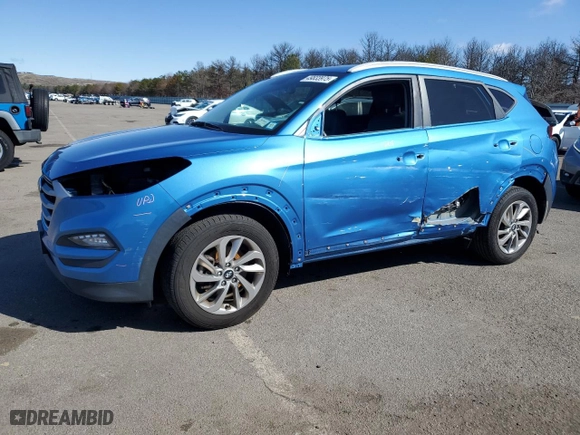 2017 Hyundai Tucson SE Plus with VIN KM8J33A49HU425070, listed as a Copart auction lot 49833975 with 117,827 mi miles and Salvage Title. Bid and sale history available at carsss.com. Image 1.