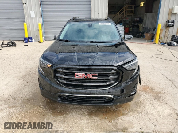 2020 GMC Terrain SLE with VIN 3GKALMEV7LL138282, listed as a Copart auction lot 58064355 with 109,318 mi miles and Salvage title. Bid and sale history available at DreamBid. Image 5.
