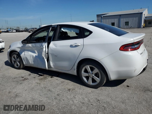 2015 Dodge Dart SXT with VIN 1C3CDFBBXFD128383, listed as a Copart auction lot 54830085 with 97,097 mi miles and Salvage title. Bid and sale history available at DreamBid. Image 2.