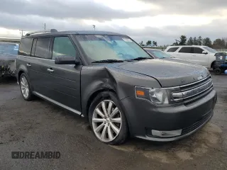 2016 Ford Flex SEL with VIN 2FMHK6C80GBA04071, listed as a Copart auction lot 51068715 with 104,216 mi miles and Salvage Title. Bid and sale history available at carsss.com. Image 4.