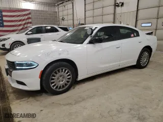 2023 Dodge Charger Police with VIN 2C3CDXKG4PH519907, listed as a Copart auction lot 89284855 with 49,383 mi miles and Salvage Title. Bid and sale history available at carsss.com. Image 1.