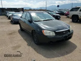 2006 Kia Spectra EX with VIN KNAFE121065348140, listed as a Copart auction lot 70874144 with 181,710 mi miles and Salvage Title. Bid and sale history available at carsss.com. Image 11.