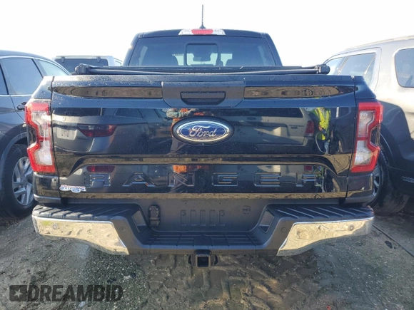 2024 Ford Ranger LARIAT with VIN 1FTER4JH7RLE06005, listed as a Copart auction lot 73919524 with 0 mi miles and Non Repairable. Bid and sale history available at carsss.com. Image 6.