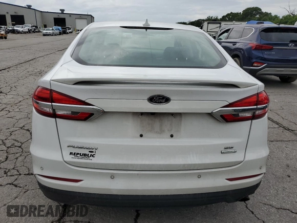 2020 Ford Fusion SE with VIN 3FA6P0HD9LR188959, listed as a Copart auction lot 60460795 with 110,974 mi miles and Salvage title. Bid and sale history available at DreamBid. Image 6.