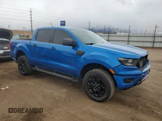 2023 Ford Ranger XL with VIN 1FTER4FH3PLE07822, listed as a Copart auction lot 51092095 with 25,714 mi miles and Salvage title. Bid and sale history available at DreamBid. Image 4.