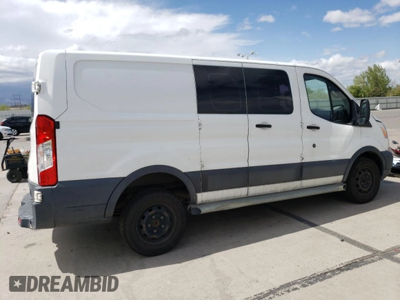 2016 Ford Transit Cargo z VIN 1FTYR1ZM4GKA23204, wystawiony jako Copart lot #55861645 z przebiegiem 222 430 mil mil oraz Szkoda całkowita • Salvage title. Historia ofert i sprzedaży dostępna na DreamBid. Obrazek 3.