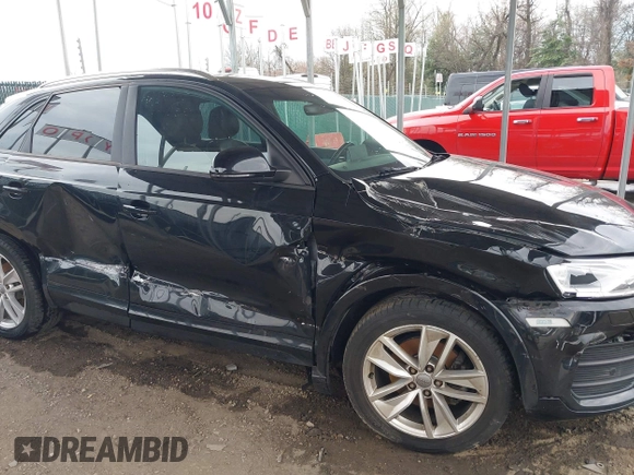 2017 Audi Q3 Premium with VIN WA1ECCFS4HR006201, listed as a IAAI auction lot 41876661 with 159,302 mi miles. Bid and sale history available at carsss.com. Image 17.