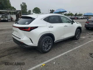 2025 Lexus NX 250 Premium with VIN JTJGDCAZ6S2025006, listed as a Copart auction lot 59337965 with 1,219 mi miles and Salvage title. Bid and sale history available at DreamBid. Image 3.