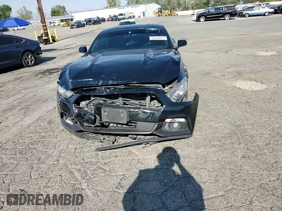 2017 Ford Mustang EcoBoost with VIN 1FA6P8TH9H5345070, listed as a Copart auction lot 52536075 with 83,598 mi miles and Salvage Title. Bid and sale history available at carsss.com. Image 10.
