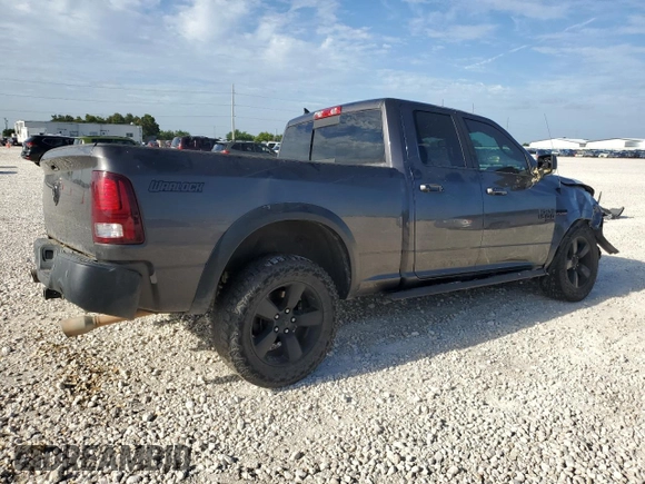 2019 Ram 1500 Classic Warlock with VIN 1C6RR6GT6KS616705, listed as a Copart auction lot 62071644 with 132,106 mi miles and Salvage Title. Bid and sale history available at carsss.com. Image 3.